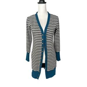 Meroketty Small Cardigan Gray white